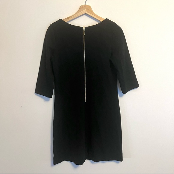 KATE SPADE NY DRESS MINI SHIFT BLACK BACK ZIP Small - Picture 4 of 4